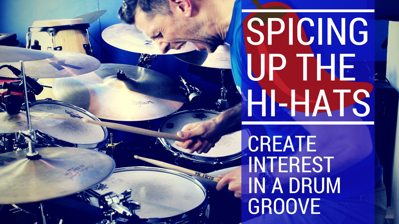 Spicing up hi-hats in drum beats