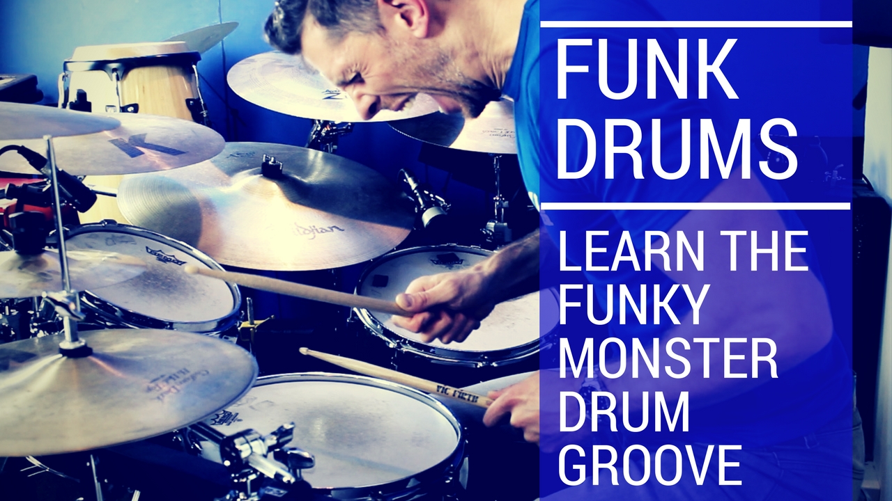 Funky Monster Drum Beat Lesson