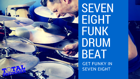 Seven Eight Funk Drum Beat