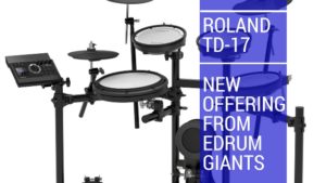 Roland TD17, vdrums, electronic drums