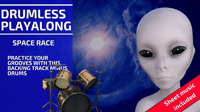 Space Race drumless playalong