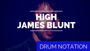 James Blunt drum, James Blunt, high, Karl Brazil