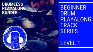 Beginner Drum Playalong Pack, drumless, minus drums, rock