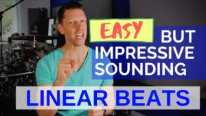 linear, easy drum beat, linear grooves, impressive linear beats