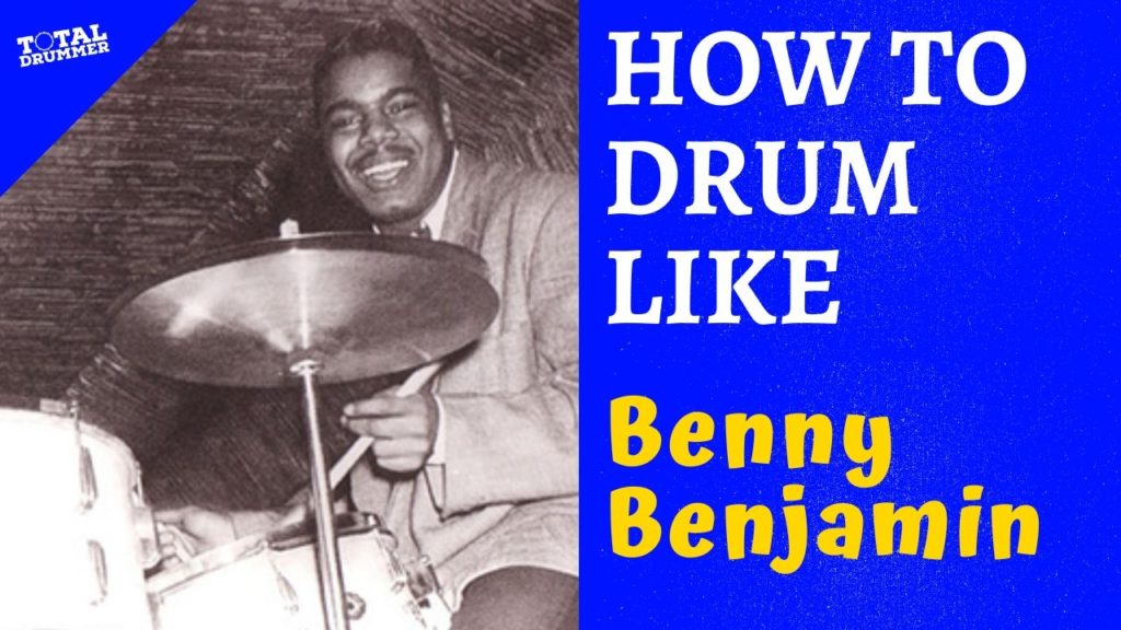 Drum Like Benny Benjamin, motown drummer