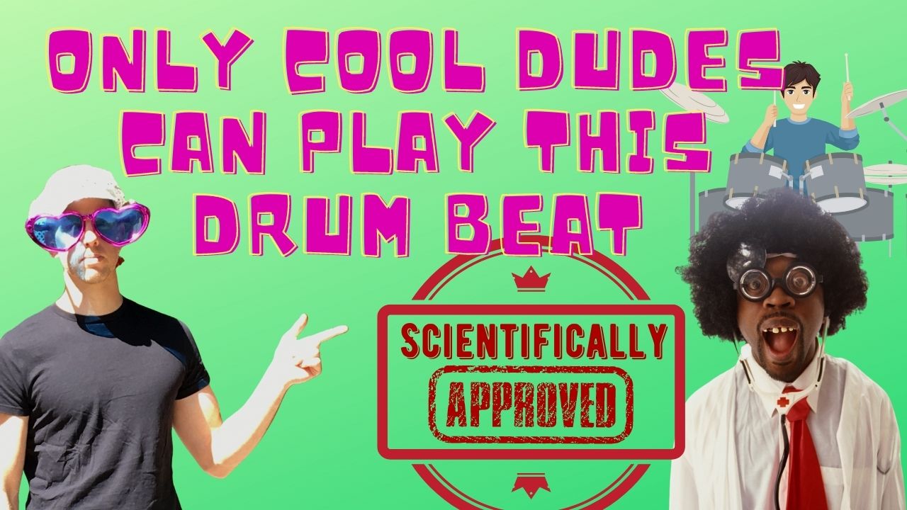 Only Cool Dudes Can Play This Drum Beat | New Orleans Drum Beat