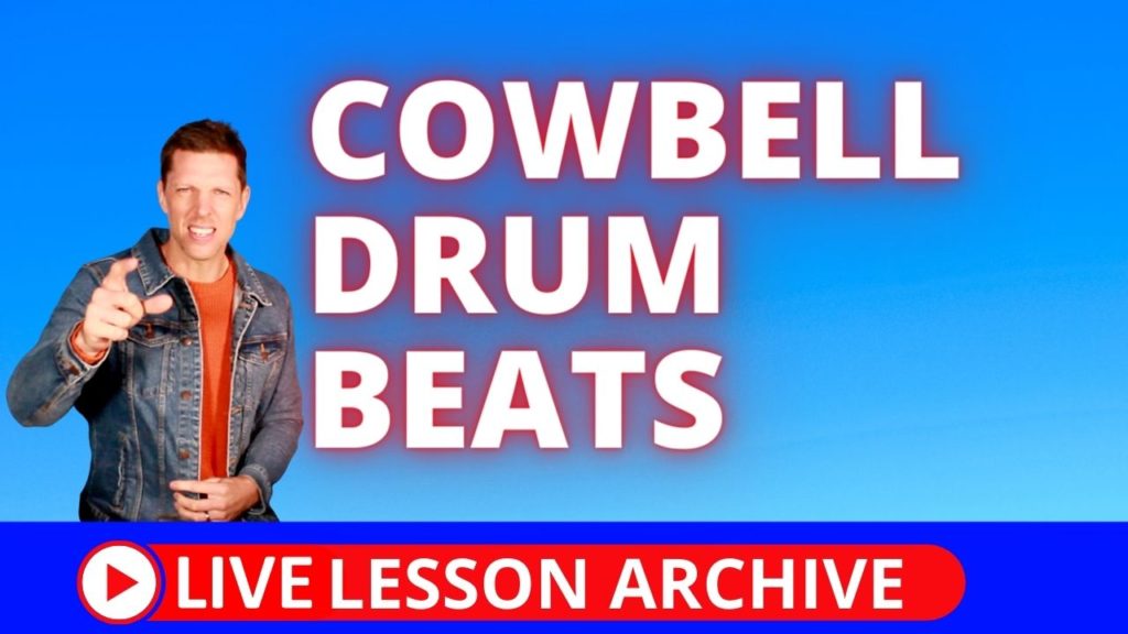 cowbell drum beats, cowbell grooves