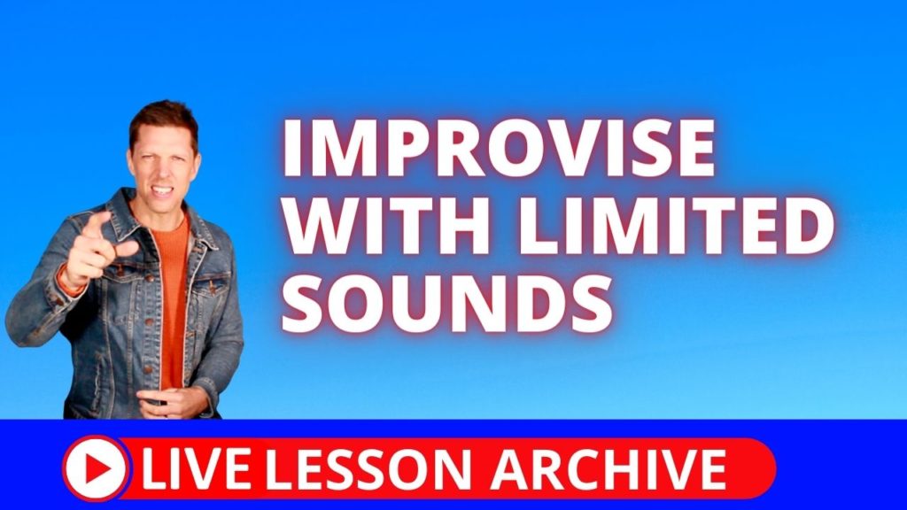 Improvise With limited Sounds, drum solo