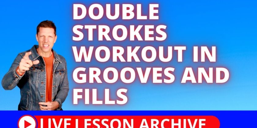 Double Strokes Workout in Grooves and Fills