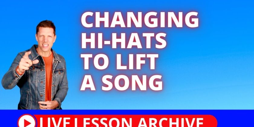 Changing Hi-hats To Lift A Song