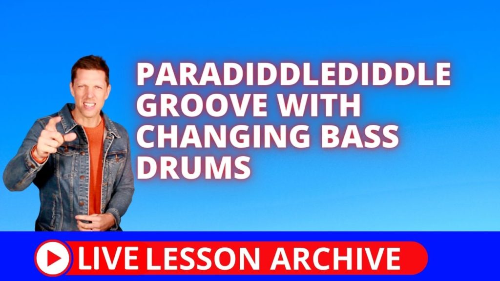 rudiment, paradiddlediddle, drum lesson