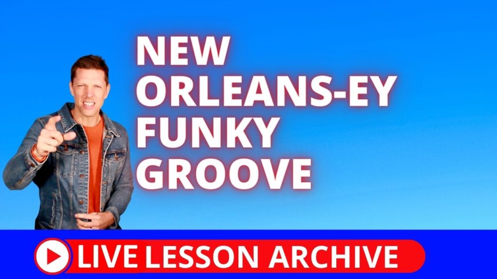 funk drum, new orleans drum beat, second line drumming,