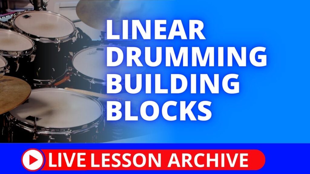 Linear Drumming Building Blocks