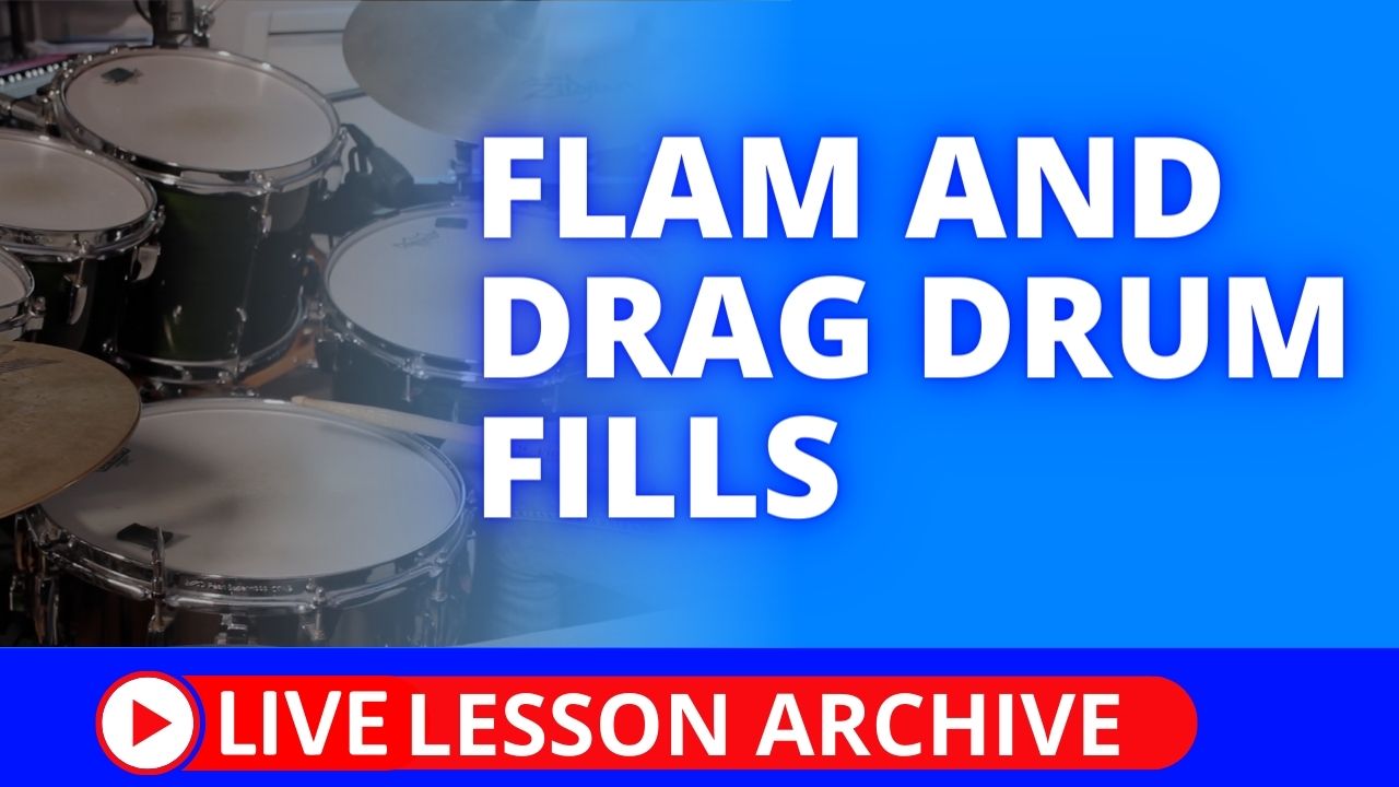 Flam and Drag Fills | Total Drummer | Online Drum Lessons